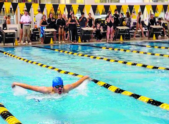 Blue Wave swimmers fifth in Andrews