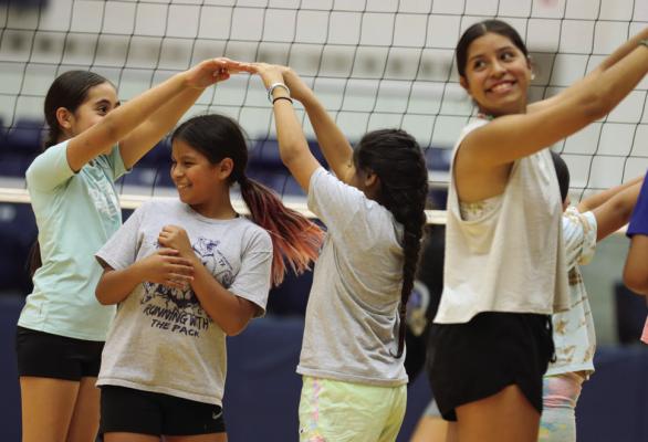 Fort Stockton High School holds volleyball camp