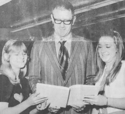 August 1971: YEARBOOK DEDICATED TO PRINCIPAL