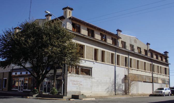 The renovation of the former Springhirst Hotel, located in downtown Fort Stockton on Main Street., gained momentum with the likelihood of the PACE program being approved. File Photo