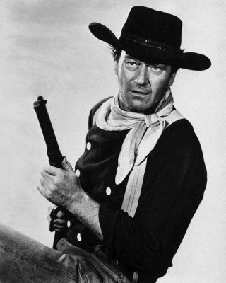 John Wayne in The Searchers.