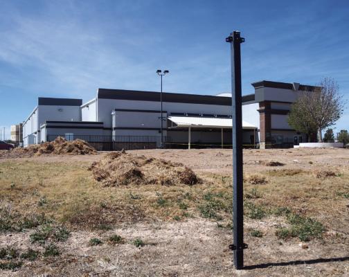 Work will soon begin on the Hodges Pavilion adjacent to the Fort Stockton Convention Center after the city approved a construction agreement with L.T. Construction on March 20. Photo by Shawn Yorks