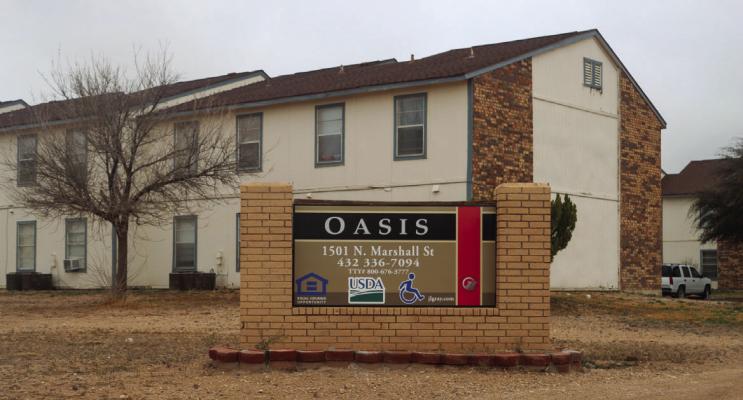 Developers plan to resubmit an application for tax credits to rehabilitate the Oasis Apartments in Fort Stockton. An application was denied a year ago. Photo by Shawn Yorks