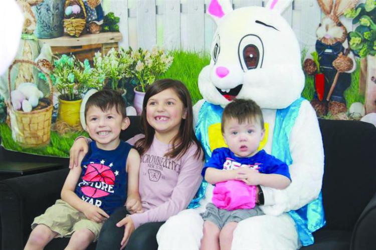 EASTER BUNNY VISITS FORT STOCKTON