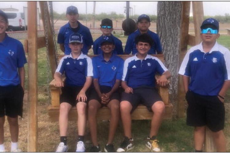 Pictured: Panther Golf team pause for a quick group photo at a recent tournament. Photos provided by Coach Enissa Sanchez