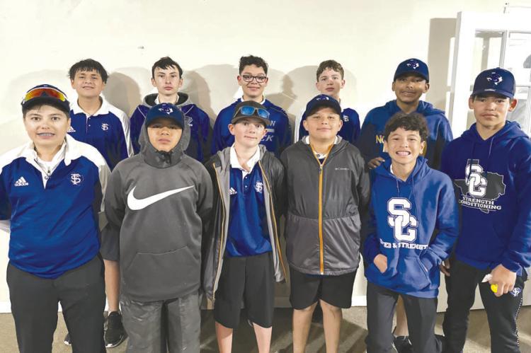Middle School medalist braved the chilly and rainy weather recently during the Fort Stockton Middle School Invitational.
