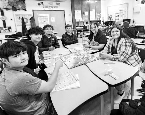 Students in the Career Prep class enjoyed an educational twist last week as they played the Game of Life, a hands-on activity that teaches valuable lessons in life planning, financial literacy and critical thinking.