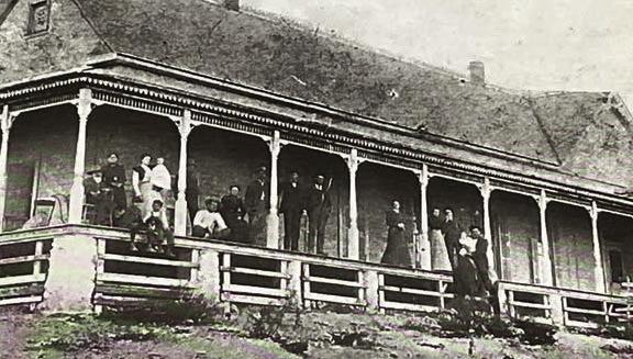 Checking In — Pictured here is a photo of the Riggs Hotel 120 years ago, before it became a museum. Photo courtesy of the Annie Riggs Memorial Museum