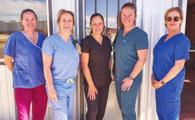The TexPet team traveled from Austin to Fort Stockton this past weekend to provide a hundred animals with the necessary spay/ neuter surgery, rabies vaccine and microchip. Courtesy Photo