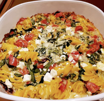 Mediterranean mac and cheese