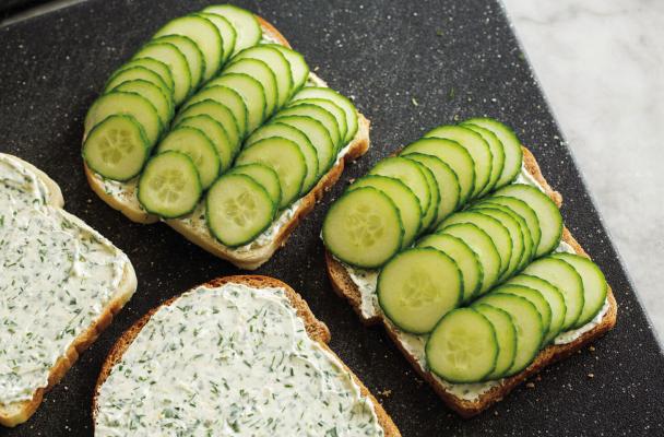 Cucumber Sandwiches. COURTESY PHOTO