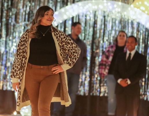 Models showed off some of best Walmart Fashions.