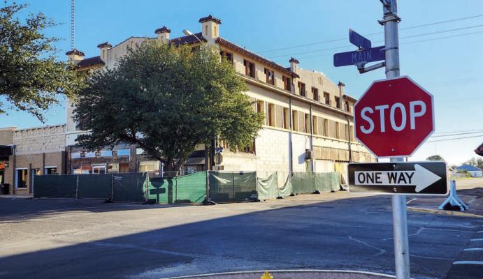 This week, Main Street’s change into a one-way went into effect. Photo by Tristian Barragan