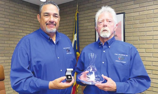 School board members recognized for service