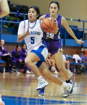 Buena Vista’s Ireland Sanchez continues to lead the Longhorns in scoring. File photo by Shawn Yorks