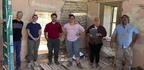 A group of archeologists from Texas Tech University visited the site last October, and samples of wood found at the site were sent Ronald Towner, Associate Professor of Anthropology, and Associate Research Professor of Dendrochronology (LTRR) at the University of Arizona, an A. Maury Endowed Chair in Archaeological Dendrochronology.