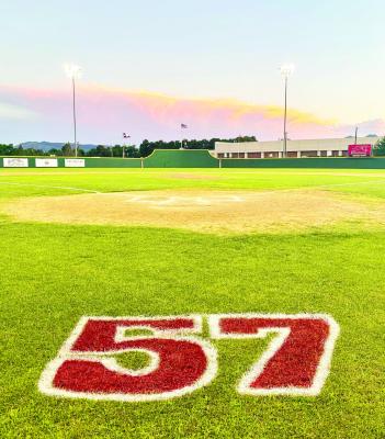 On Monday, the Alpine honored their teammate Jared Straight, #57, who passed two years prior.