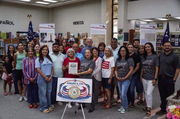 The Fort Stockton Public Library was recognized for serving as a center for learning, literacy, and historical preservation throughout the community. The statement highlighted the institution’s educational programs, commitment to lifelong learning, and stewardship of local records. Pioneer Photo by Tristian Barragan