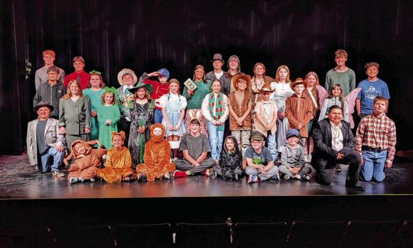 A Verry Merry Crew — Pictured here is the Fort Stockton Community Theatre’s youth troupe and crew who will be performing A Storybook Christmas this week. Courtesy Photo