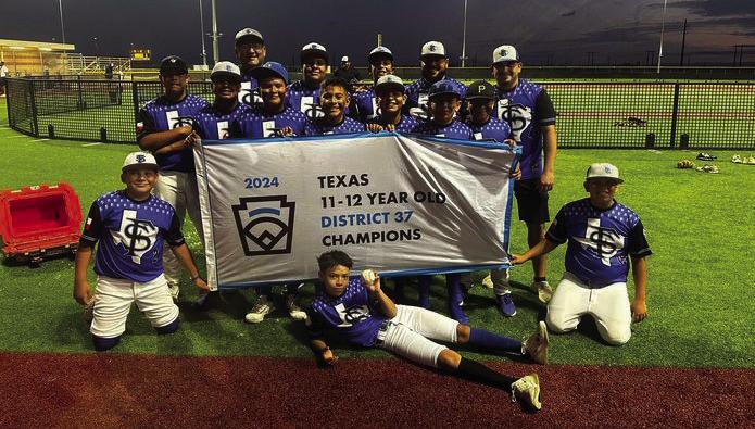 12U Majors team celebrates after their championship win in Pecos Photo Courtesy of Fort Stockton Recreation