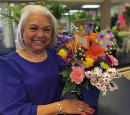 Elsa Ramos was presented with the Fort Stockton Chamber of Commerce 2023 Outstanding Citizen of the Year last February.