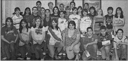 Fort Stockton Middle School staff would like to congratulate this year’s TIP students: Javier Carrasco, Alexis Chavez, Christian Cosper, Ezekeil Curiel, Stephanie Elmore, Rosario Espino, Brittany Ewing, Christine Galindo, Brittany Green, Joanna Herrera, Franchesca Hughes, Victoria Jefferson, LeeAnn Losoya, Ian McDonald, Reynaldo Mora, Megan Olivas, Magdalynn Pacheco, Justine Pagan, Quentin Perez, Briann Ramirez, Stephan Rangel, Brian Rios, Isabel Rodriguez, Sara Sheehan, Cassandra Sheffield, Kevin Sweeney, 
