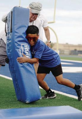 Little Panthers Football Camp is a hit