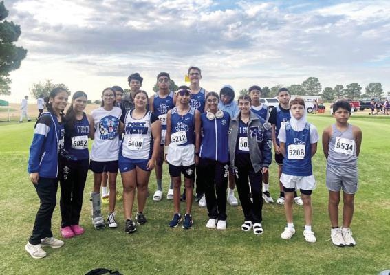 Cross Country Runners - Karen Villanueva, Ingrid Aguilar, Bradaly Jimenez, Mariah Salmon, Octavio Ronquillo, Marlayna Salmon, Carla Vazquez, Roger Cortez, Matthew Salmon, Omar Aguilar, Santiago Tarango, Teddy Soto, Tylel Sexton, and Cesar Pom collected medals, personal records, and plenty of momentum heading into their next meet as Panthers. Courtesy Photo