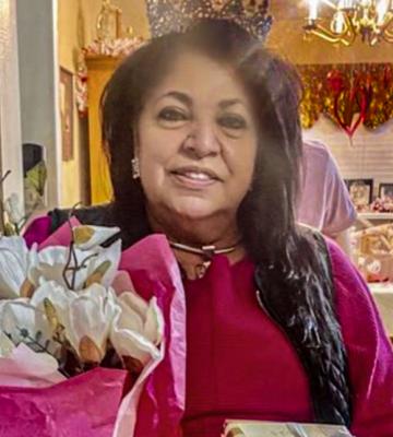 Mary Lujan is pictured following her crowning earlier this month. Courtesy Photo