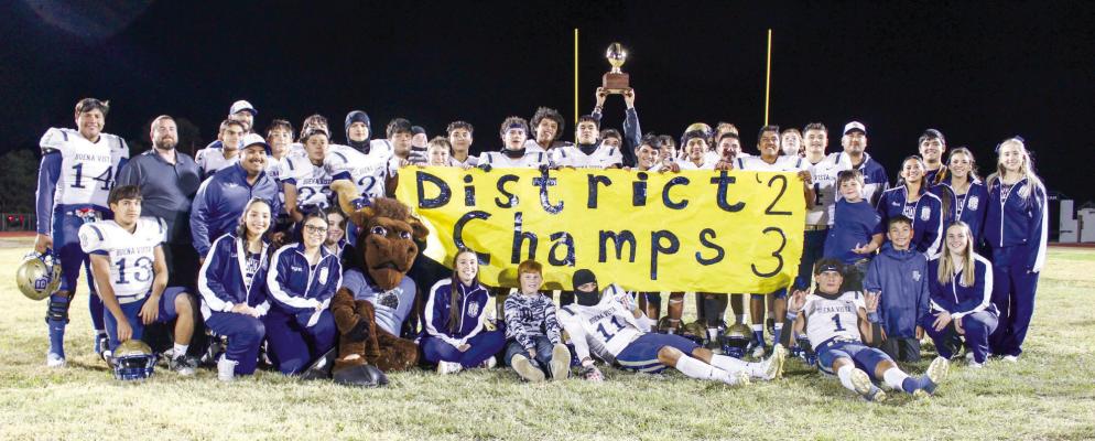 Longhorns capture district
