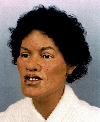 Pictured is a digital reconstruction of Debra Jean Houston’s face, which was done completed by the Department of Public Safety in 1996 to show what she possibly looked like in order to help get an ID at the time. 