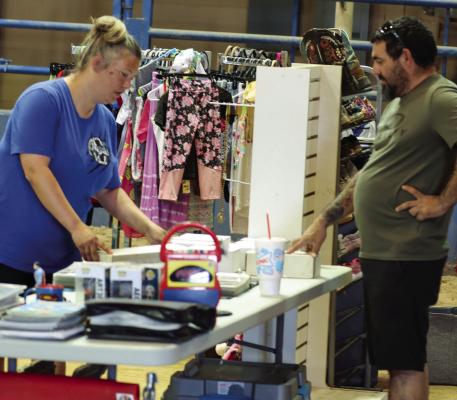 FFA Bargain Barn fundraiser a big hit