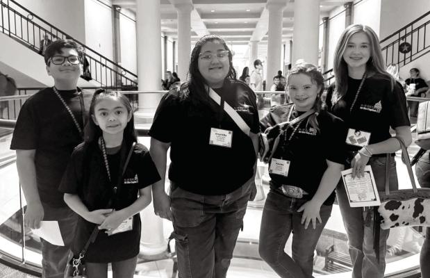 Youth from Pecos County 4-H Participated in the 2025 Texas 4-H Day at the Capitol in Austin on March 19. Courtesy Photo
