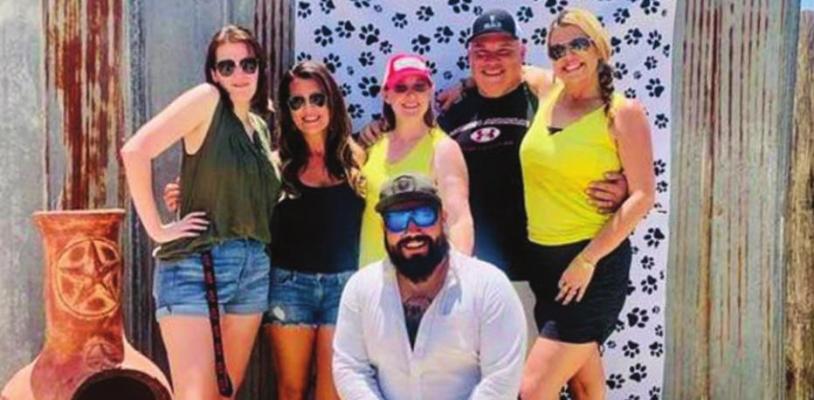 Pictured is individuals who helped a great deal with the CPAR fundraiser on Saturday at the Old ’76 in Fort Stockton. Back row, left to right: Abby Frank, Heather Pass, Misty Frank, Randall Montez, Pam Palileo. Bottom row: Juan Antonio Vasquez. Courtesy Photo