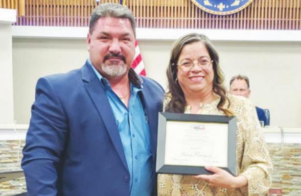 Finance director Maria Rodriguez.