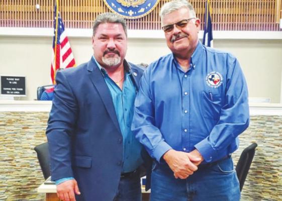 Sanitation supervisor Efrain Acosta.