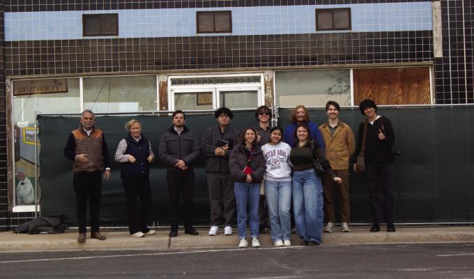 Senior architecture students from Texas A&amp;M University visited Fort Stockton and some of its historic sites last week. The students are developing plans for their architecture class projects, based on locations in Fort Stockton. Story on page 1.