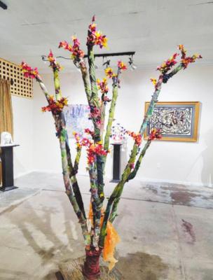 Odessa Arts has selected the sculpture of Fort Stockton’s Steven Walker “What The Hell Happened To Don’t Mess With Texas?” to be featured in the upcoming Basin 52 exhibition. Photo by Jeremy Gonzalez