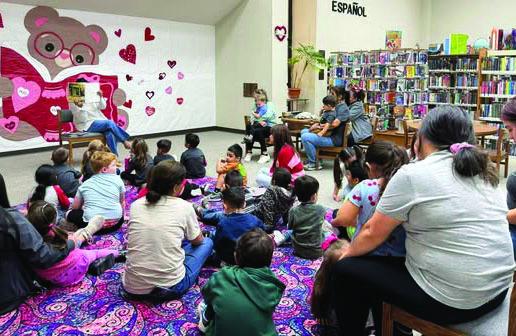 For Fort Stockton Public Library’s Children’s Programing, Melba read “Groundhug Day” written by Anne Marie Pace to the children. This book combines two holidays: Groundhog’s Day and Valentine’s Day. The story emphasizes the importance of friendship, community, and making things special. Courtesy Photo