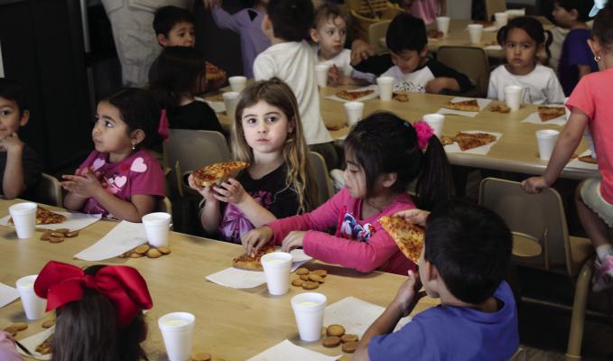 As of January 27, Pecos County and Ward County each have 165 children signed up for the program, making them the leading counties in the Permian Basin and Trans-Pecos region. This success is a testament to the hard work of local organizations, educators, and families who recognize the importance of early literacy. Pictured here, kids from Tiny Tots Daycare celebrating their achievement with a pizza party. Pioneer Photo