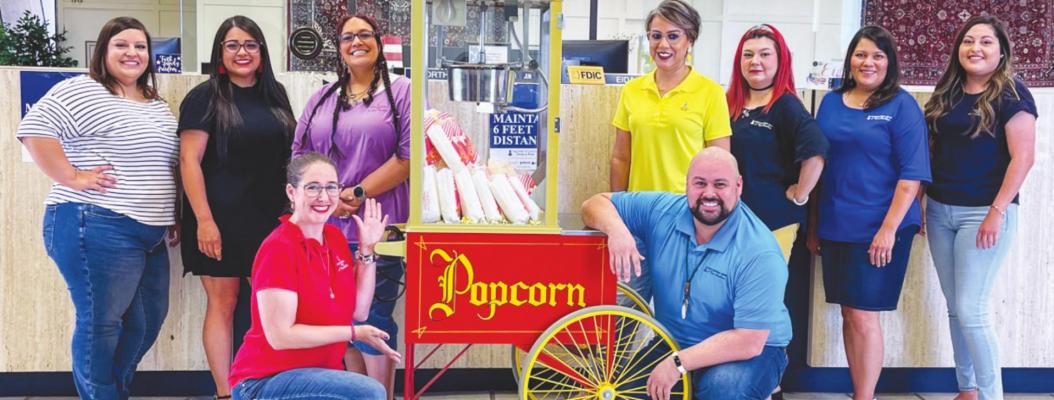 First National Bank popcorn Fridays are back