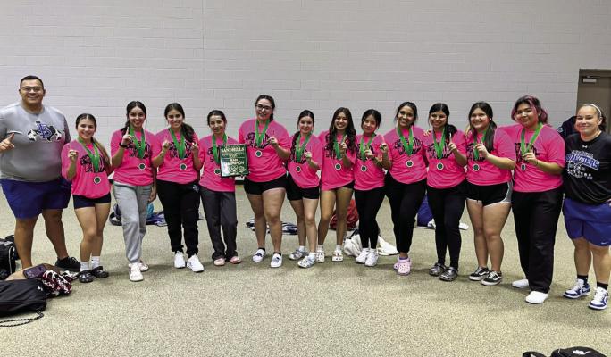 The Prowler powerlifting team picked up where they left on a season ago with with an impressive performance in Monahans on Jan. 7 at the Sandhill Classic. Belle Urbano and Rosa Hernandez led the Fort Stockton girl powerlifters to a team title at the 12-team competition with first-place finishes in their respective weight divisions. Beverly Baeza and Livia Lujan took second place while Jasmin Hernandez, Daeja Dominguez and Liset Montes finished in third place for the Prowlers. The Panthers and Prowlers will 