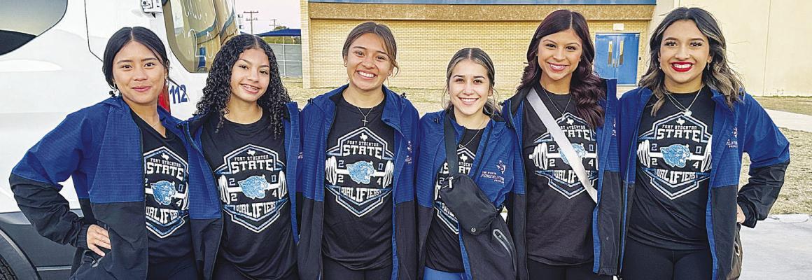 The Prowlers had an amazing Spring Break at the THSWPA State Meet. finishing with two podium spots. Jasmin Hernandez was crowned the state champ in the 97-pound weight class with a 635-pound total. Belle Urbano finished in fifth place in the 114-pund weight class with a 745-pound total. As a team, Fort Stockton finished sixth out of 26 schools participating. “We’re proud of these young ladies and all the hard work they put in throughout the season,” said coach Ivan Pena.