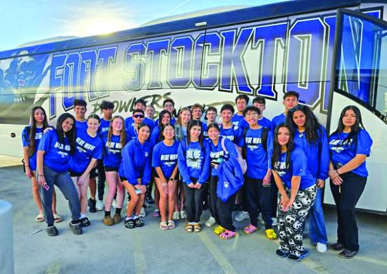 The FSHS Blue Wave swim team competed in a highly competitive meet against several top-tier teams ranging from 6A to 4A. While the team placed 8th overall, Blue Wave is excited to continue building on this momentum in their upcoming competitions. The next meet will be December 7 at the Odessa Permian Invitational. Congratulations to all swimmers on their hard work and determination! Courtesy Photo