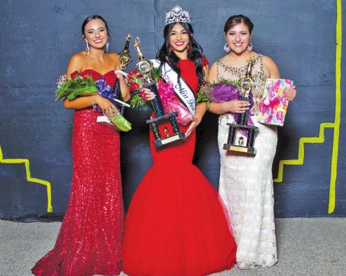 2021 Miss Fort Stockton winners, from left to right: Runner-up Ysabella Sanchez, Miss Fort Stockton Gabriella Renteria, second runner-up Izabella Diaz. Photos by J&B Photography