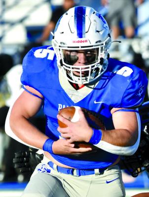 Fort Stockton’s Corbin Luna had 171 yards rushing and two touchdowns in Friday’s Bi-District loss. The senior rushed for nearly 1,500 yards and 15 touchdowns in 11 games this season. File Photo by Julie Myers