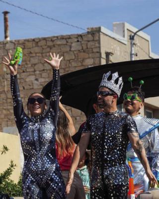 Kicking off the final day of the 89th Annual Water Carnival, the parade celebrated this year’s show, Comanche Springs Encounters, with a creative twist that turned the town into a lively space-themed spectacle. Photo by Tristian Barragan