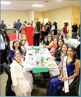 Everyone that attended the Glitz last Thursday was dressed to the nines, but no one outshined the shimmering Miss Fort Stockton Table. Photo by Joh Covington