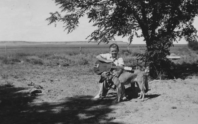 Kirby Warnock’s father, Frank B Warnock, back in 1936. Courtesy Photo