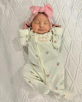 Maizie Catherine Ward was welcomed into her family by her parents, Cyril and Alyssa Ward, big brother, Baynes, and big sister, Quinn. She was born July 14, 2026, at 2:06 p.m., weighing in at 7 lb, 6 oz., and 20.5 inches long. The proud grandparents are James and Joanie Ward of Fort Stockton and Tim and Cyndy Legamaro of Corpus Christi. Maizie makes the 13th grandchild for the Wards. The thriving family is doing well.